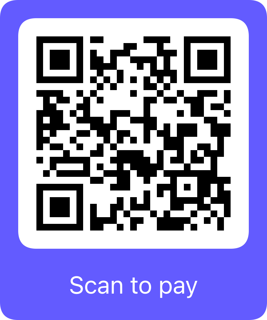 QR code for $200 donation